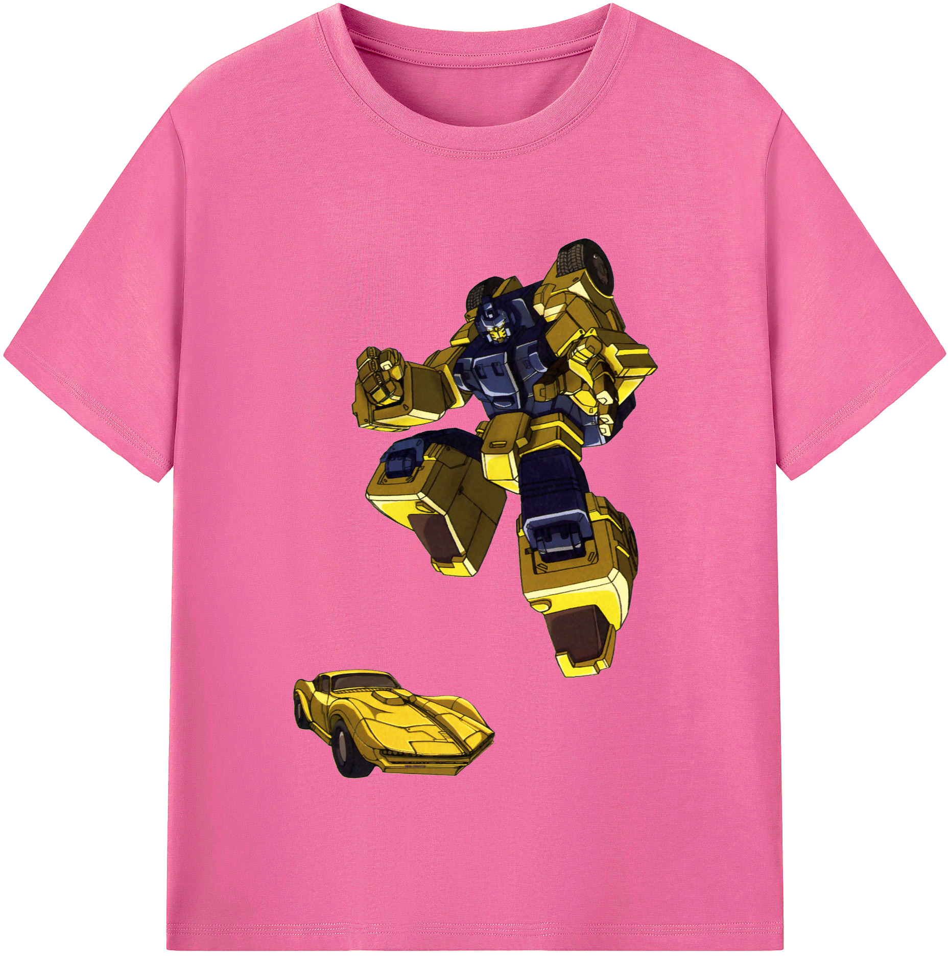 （画像用）  レディースカジュアルプリントTシャツ（綿100％）